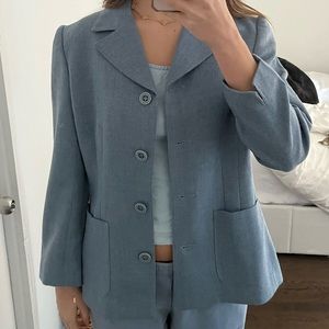 Valentino light blue blazer